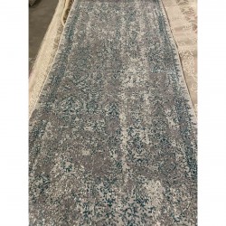 Синтетическая ковровая дорожка  ZIRVE 386 BLUE  - высокое качество по лучшей цене в Украине